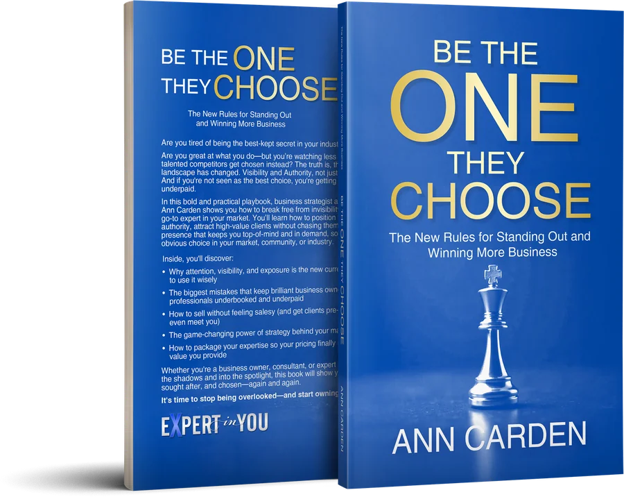 Be The One They Choose by Ann Carden