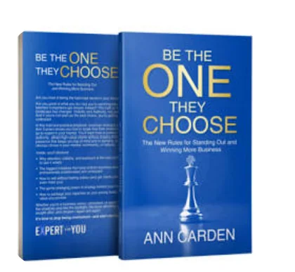 Be The One They Choose by Ann Carden