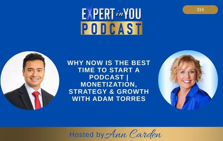 Episode 316- Why Now Is the Best Time to Start a Podcast | Monetization, Strategy & Growth with Adam Torres