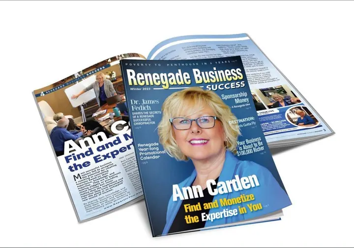 Featured in: Renegade Business Success Magazine
