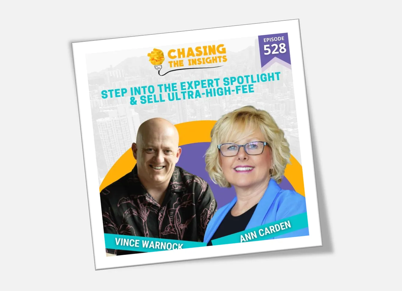 Featured Guest On: Chasing the Insights with Vince Warnock