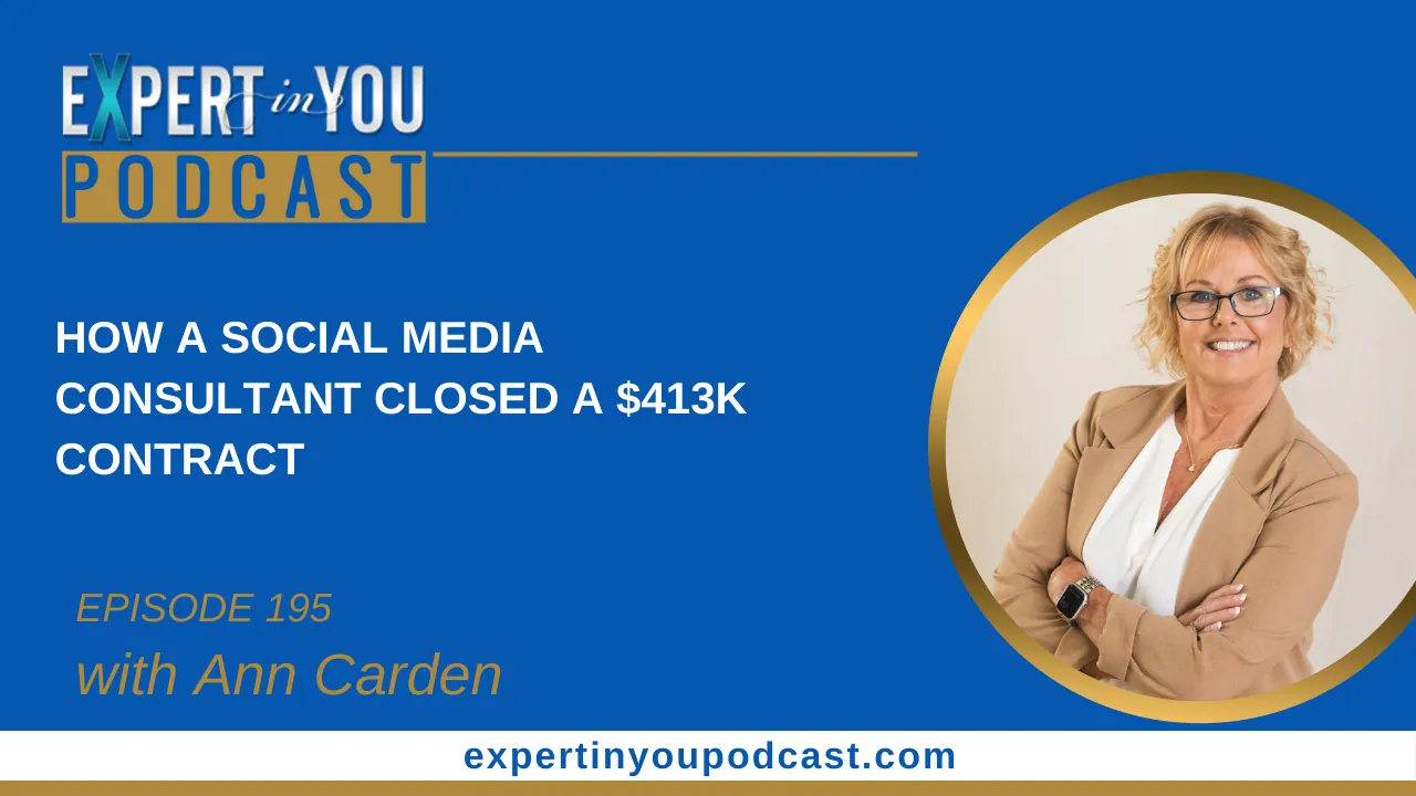 How a Social Media Consultant Closed a $413k Contract