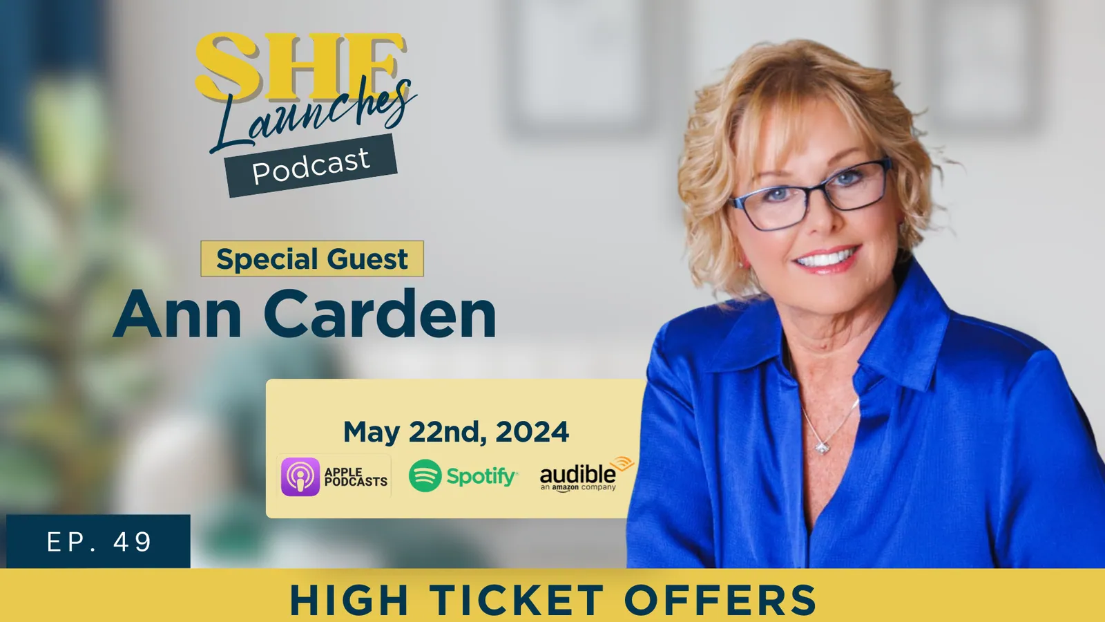 Featured Guest On: SHE Launches Podcast with Dr. T